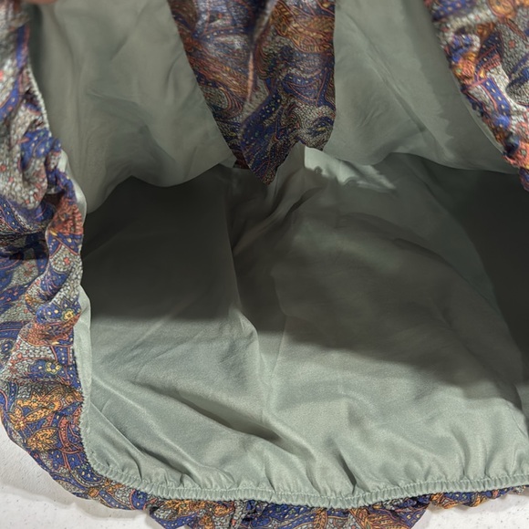 Veronica Beard Jayce Vintage Paisley Silk Blouse Women’s Size 8 - Picture 11 of 13